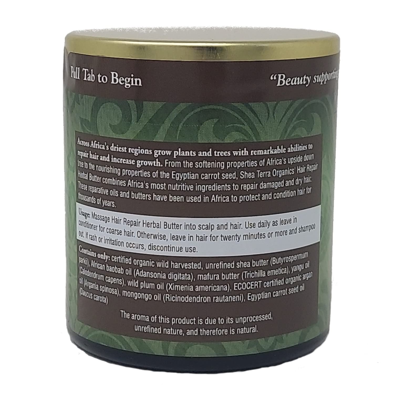 Shea Terra Organics Hair Repair Herbal Butter